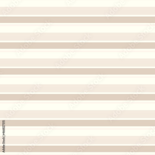 Minimal ecru jute plain horizontal stripe texture pattern. Two tone washed out beach decor background. Modern rustic brown sand color design. Seamless striped distress shabby chic pattern. 