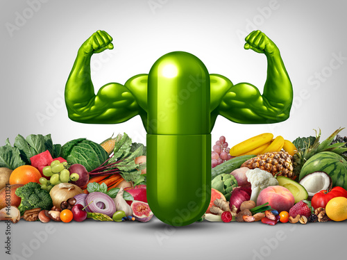 Fruit And Vegetable Power Supplement photo