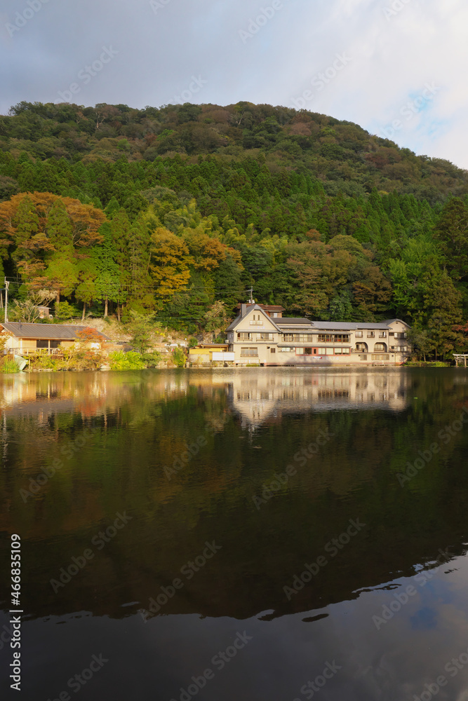 Obraz premium 大分県 湯布院 金鱗湖
