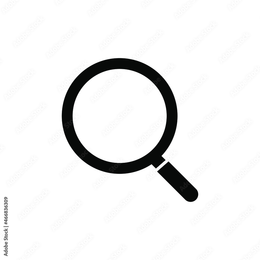 magnifying glass isolated on white magnifying glass isolated on white