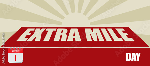 Card Extra Mile Day