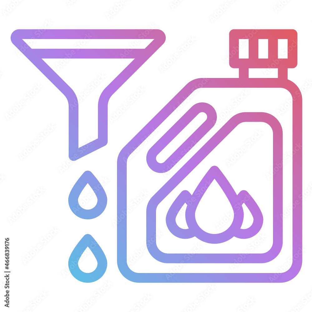 funnel gradient icon funnel gradient icon