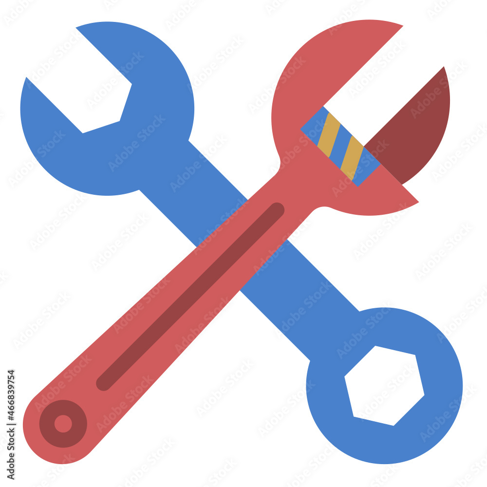 spanner flat icon spanner flat icon