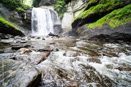 Looking Glass Falls Pisgah National Forest North Carolina photo