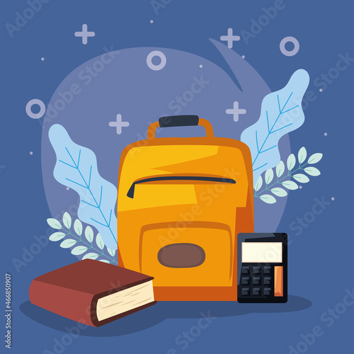 nice yellow backpack