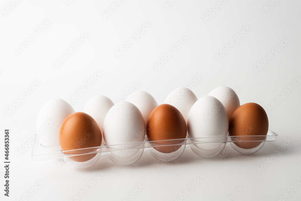 chicken eggs in a dozen storage tray chicken eggs in a dozen storage tray