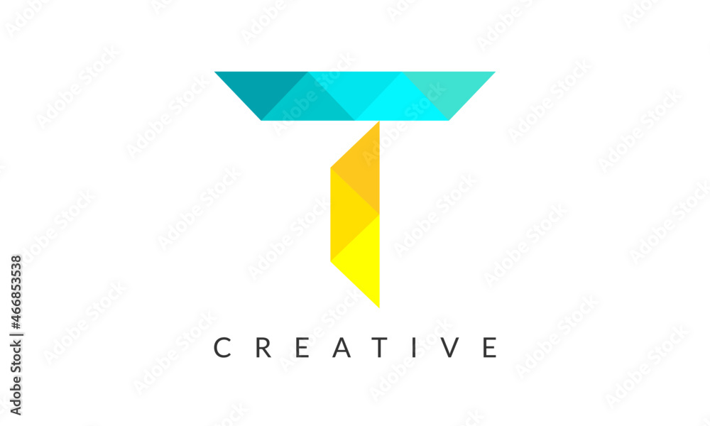 Creative Digital Letter T Logo Design Vector Icon Illustrations. Creative Digital Letter T Logo Design Vector Icon Illustrations.