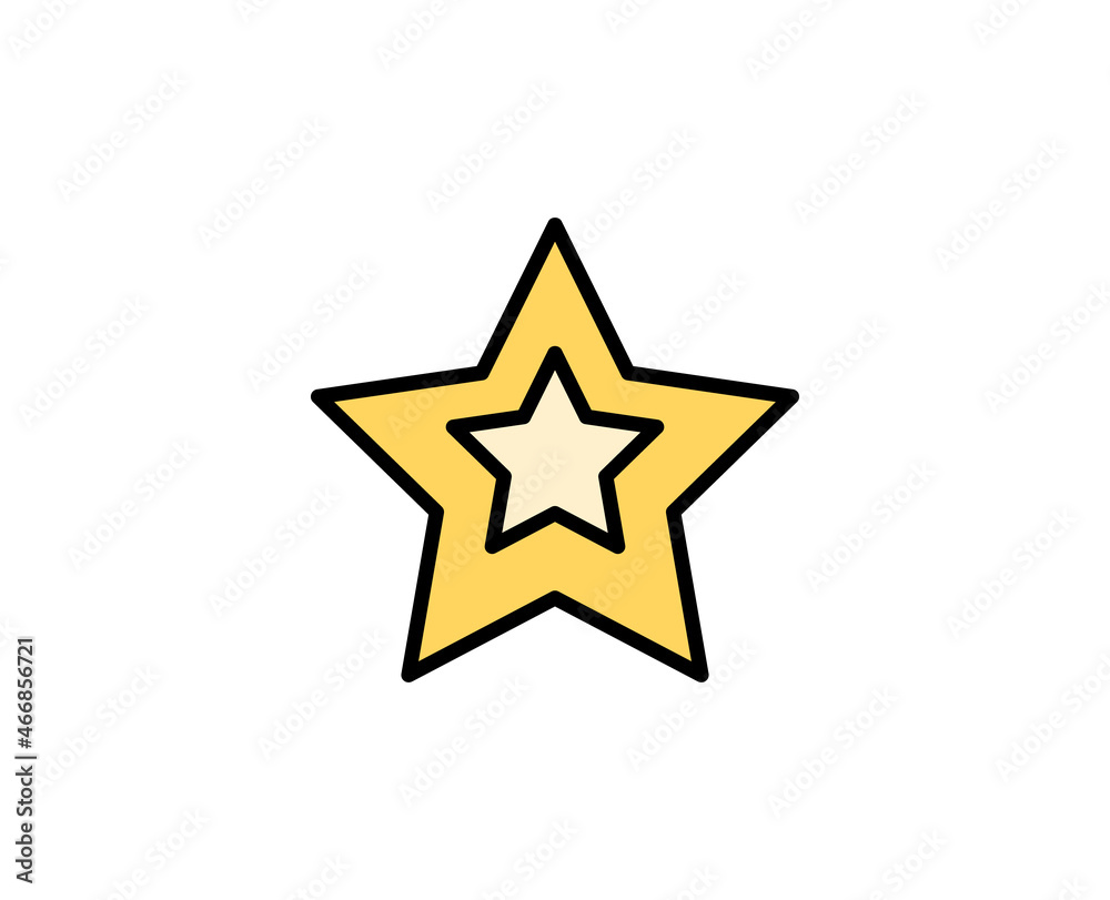 Star premium line icon. Simple high quality pictogram. Modern outline style icons. Stroke vector illustration on a white background. Star premium line icon. Simple high quality pictogram. Modern outline style icons. Stroke vector illustration on a white background.