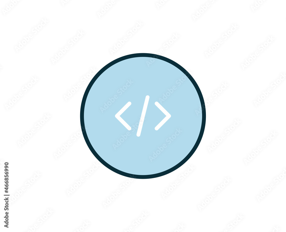 Code premium line icon. Simple high quality pictogram. Modern outline style icons. Stroke vector illustration on a white background. Code premium line icon. Simple high quality pictogram. Modern outline style icons. Stroke vector illustration on a white background.
