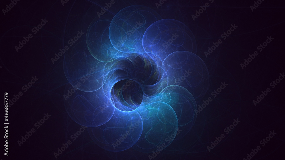 3D rendering abstract colorful fractal light background 3D rendering abstract colorful fractal light background