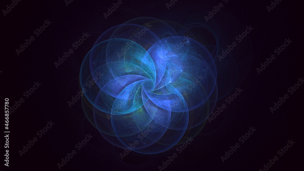 3D rendering abstract round light background 3D rendering abstract round light background