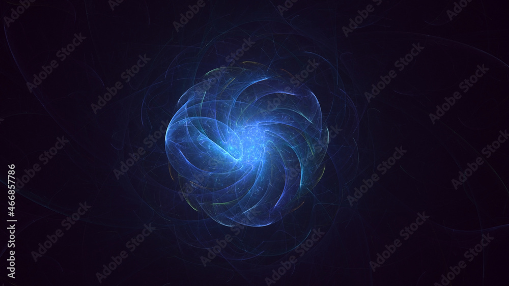 3D rendering abstract round light background 3D rendering abstract round light background