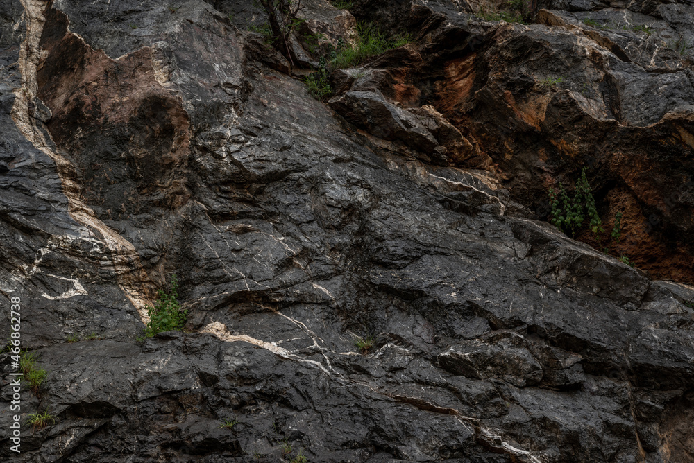 Beautiful patterns of granite on the mountains that erode naturally. Surface stone of the Mountain. copy space. Beautiful patterns of granite on the mountains that erode naturally. Surface stone of the Mountain. copy space.