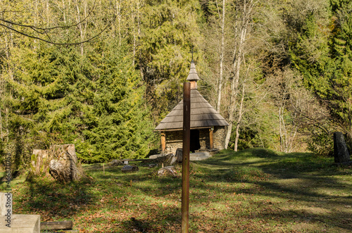 Fototapeta Naklejka Na Ścianę i Meble -  Kaplica - Bieszczady