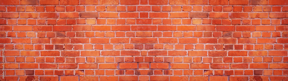 Orange red damaged rustic brick wall brickwork stonework masonry texture background banner panorama. Orange red damaged rustic brick wall brickwork stonework masonry texture background banner panorama.