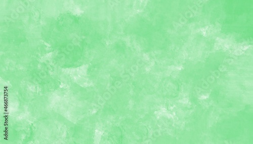 Green abstract watercolor background. Wallpaper art