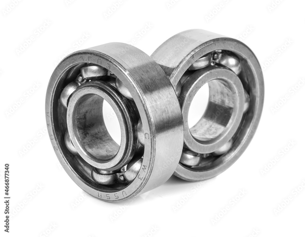 Two ball bearing stainless metal roller for machine industrial Two ball bearing stainless metal roller for machine industrial
