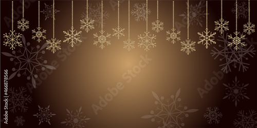 golden christmas background