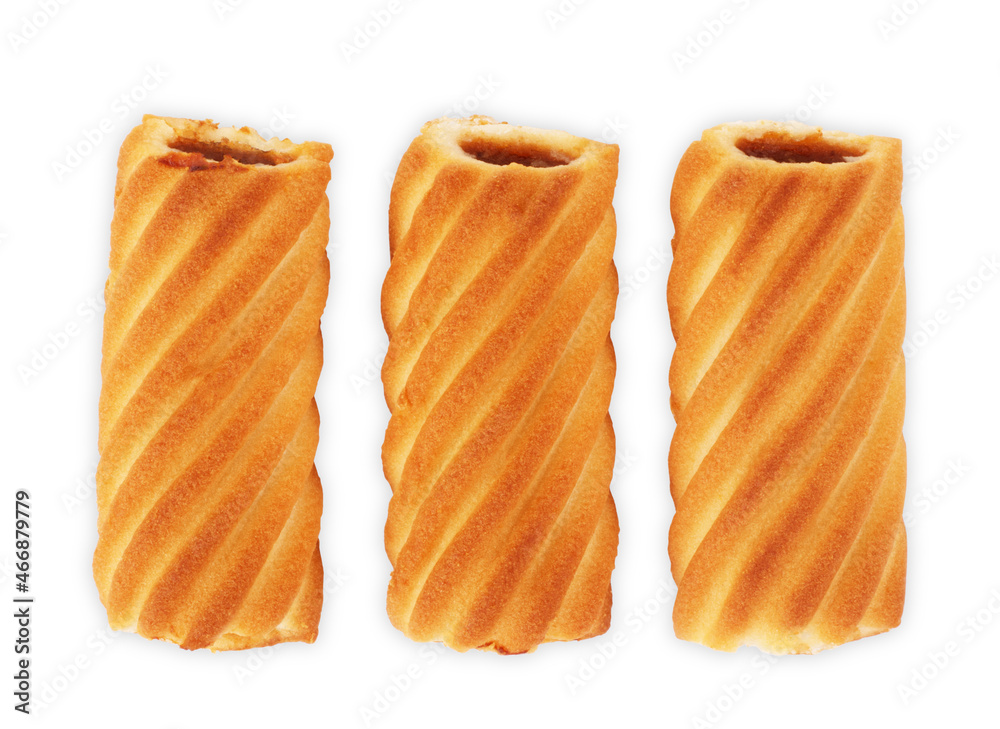 Isolate cookie on white background, With clipping path. Isolate cookie on white background, With clipping path.