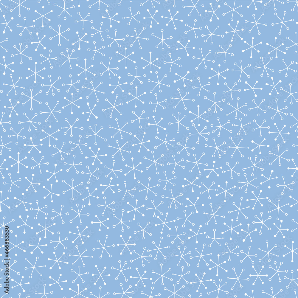 custom made wallpaper toronto digitalAbstract seamless winter pattern. Simple snowflake shape vector illustration. Csandinavian style surface print. Fabric design, wrapping paper, stationery