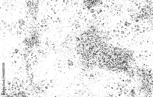 Grunge Black and White Distress Texture.Dust Overlay Distress Grain  Simply Place illustration over any Object to Create grungy Effect.