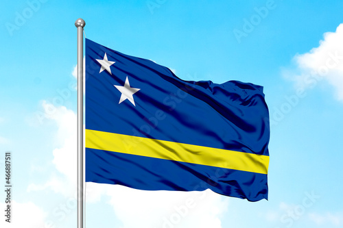 Foto Curacao Flying Flag