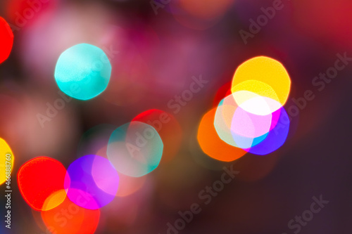 Abstract blurred holiday background
