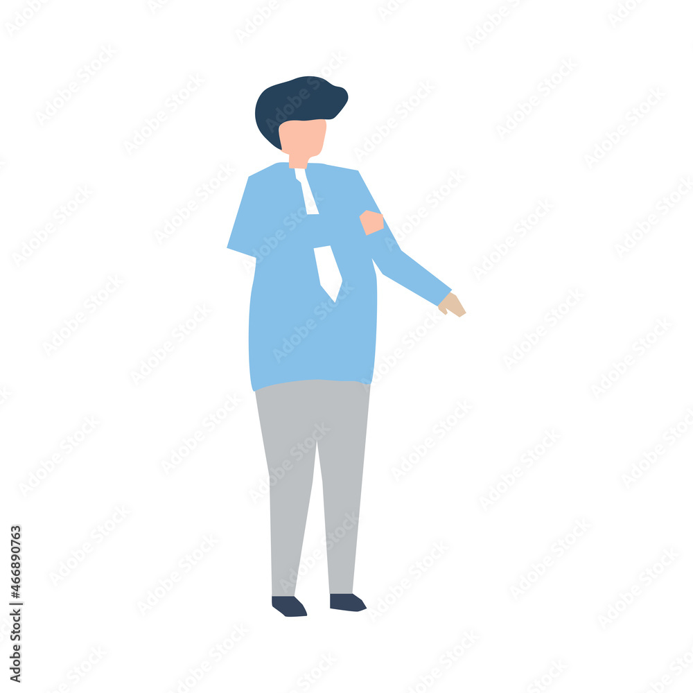 manager icon vector illustration design