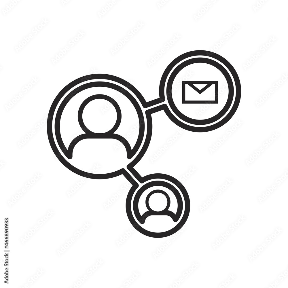 Online meeting icon vector illustration design Online meeting icon vector illustration design