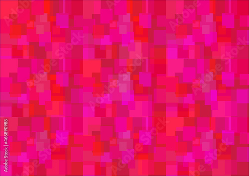abstract background of geometric shapes in red tones