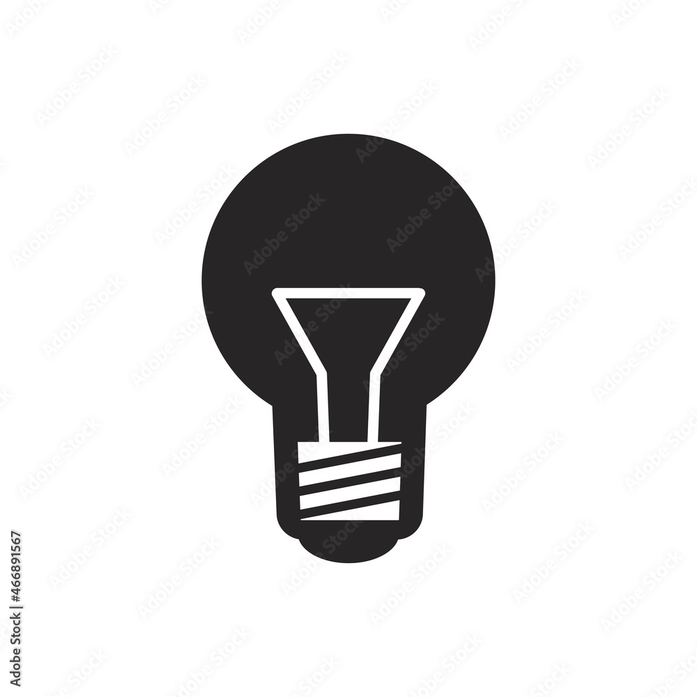 Lamp icon vector illustration design Lamp icon vector illustration design