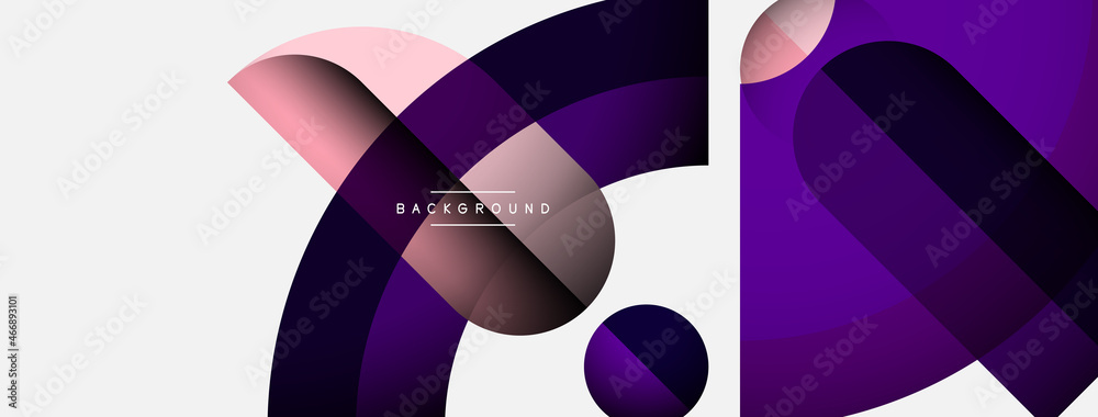 Trendy shapes, color minimal design composition, lines and shadows for wallpaper banner background or landing page Trendy shapes, color minimal design composition, lines and shadows for wallpaper banner background or landing page