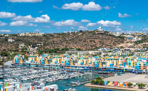 View of New Marina in Albufeira