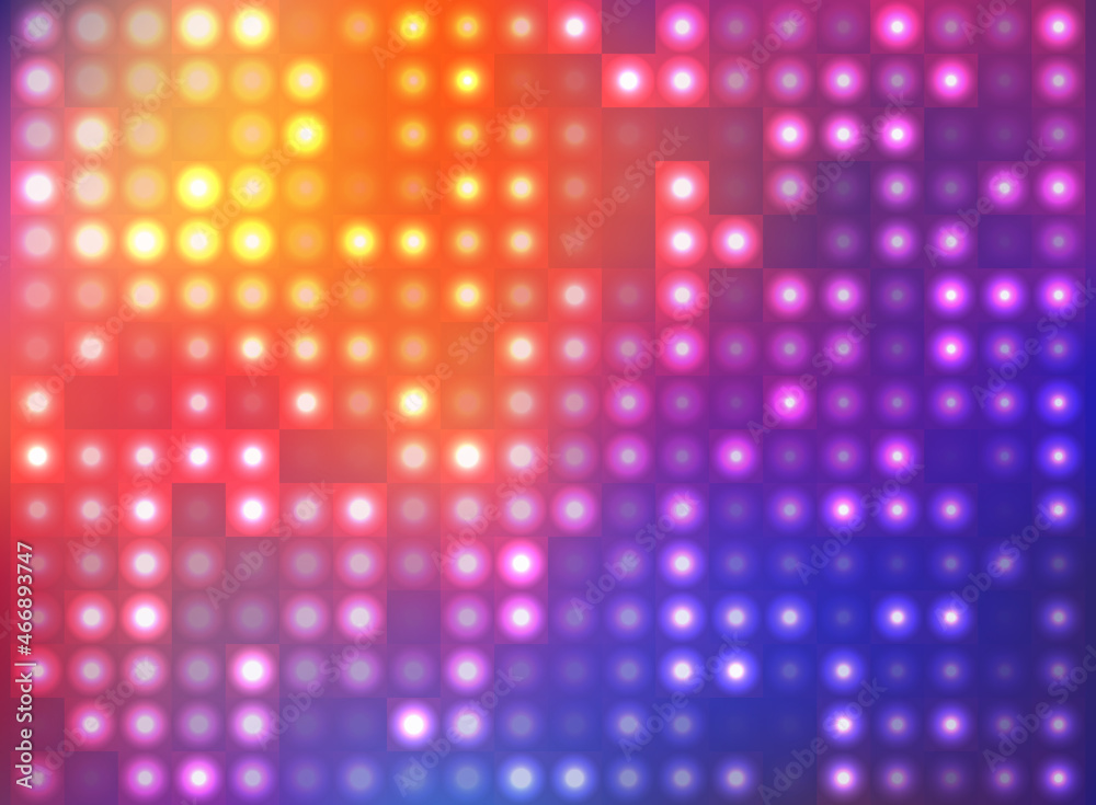 Vector abstract background from circles, wallpaper. Light dots energy background.