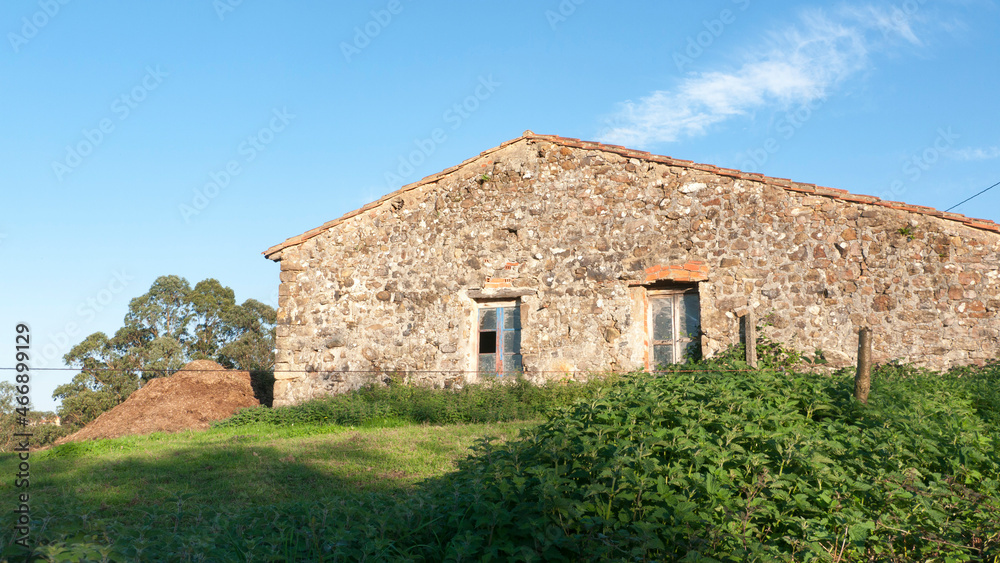 Casa rural rustica de piedra