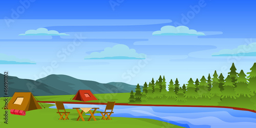 Lake Camping