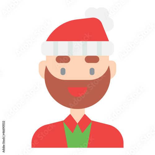 man flat icon