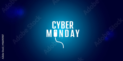 Cyber-Monday Sale vector Illustration