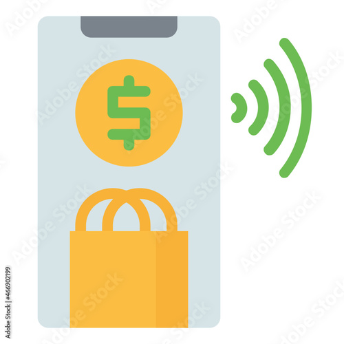 shopping flat icon