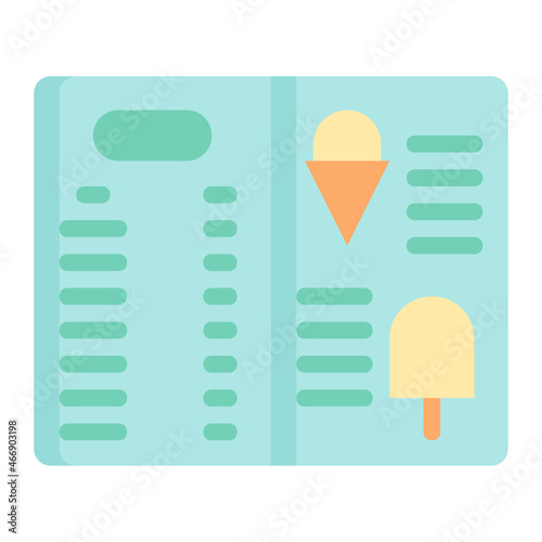 menu flat icon