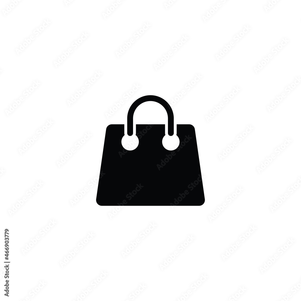 Shopping bag icon vector illustration design Shopping bag icon vector illustration design