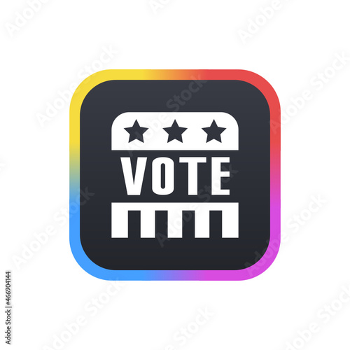 Vote - Sticker