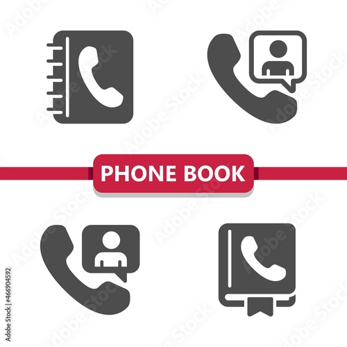 Phone Book - Address Book Icons