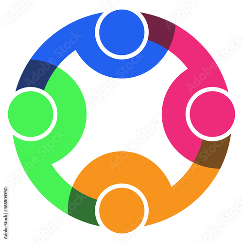 logo design element teamwork
