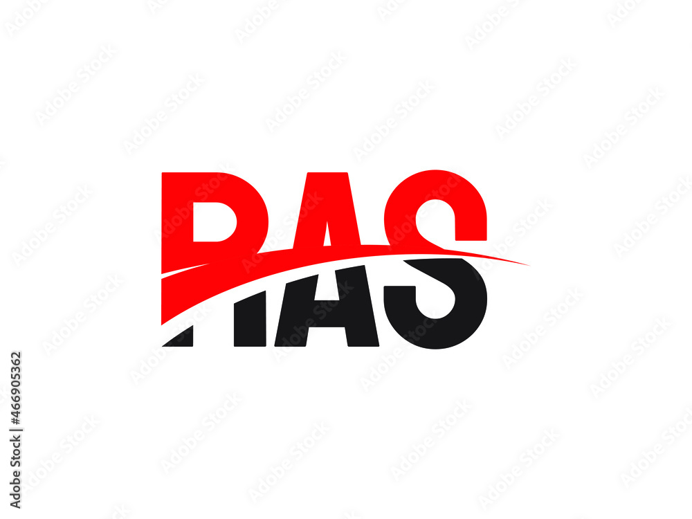 RAS Letter Initial Logo Design Vector Illustration RAS Letter Initial Logo Design Vector Illustration