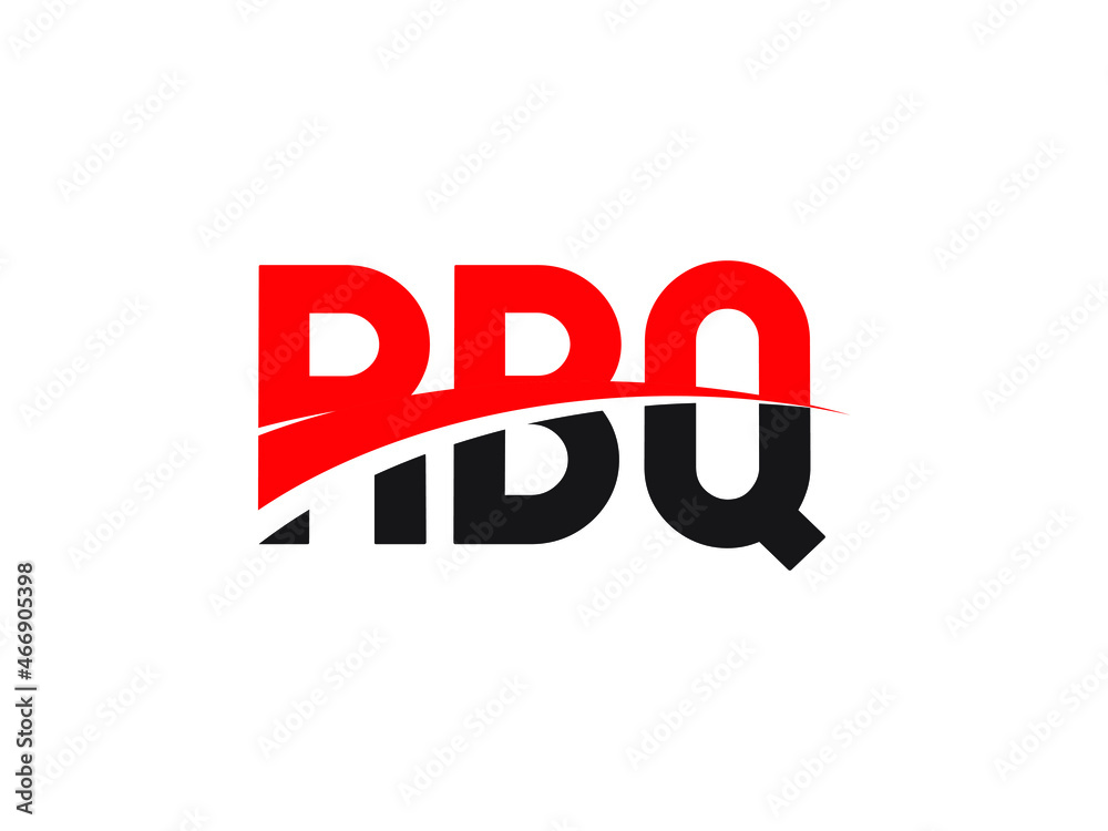 RBQ Letter Initial Logo Design Vector Illustration RBQ Letter Initial Logo Design Vector Illustration