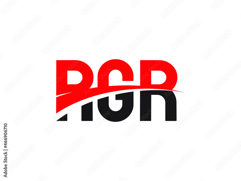 RGR Letter Initial Logo Design Vector Illustration RGR Letter Initial Logo Design Vector Illustration