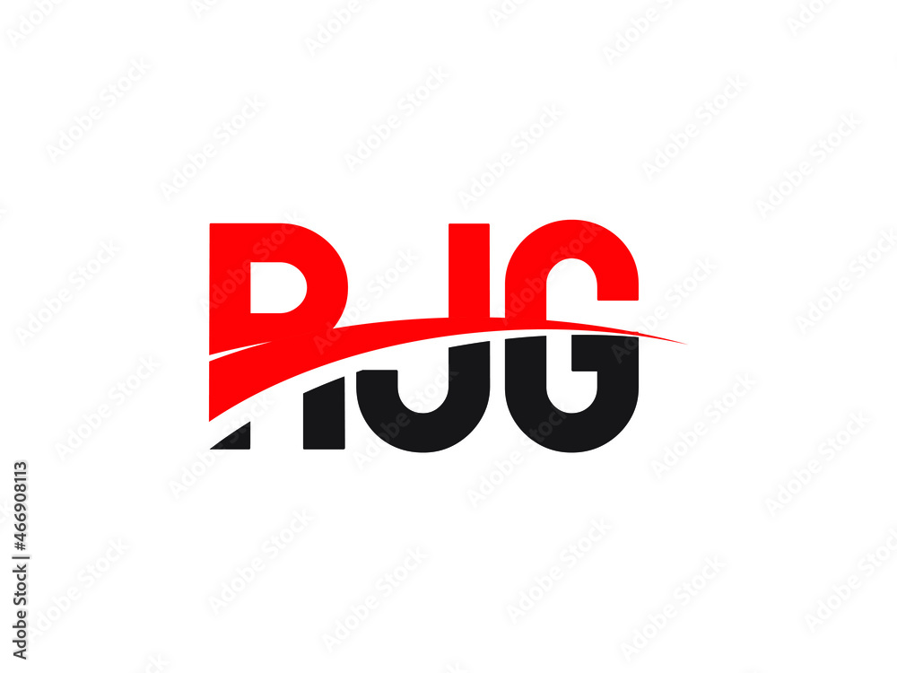RJG Letter Initial Logo Design Vector Illustration RJG Letter Initial Logo Design Vector Illustration