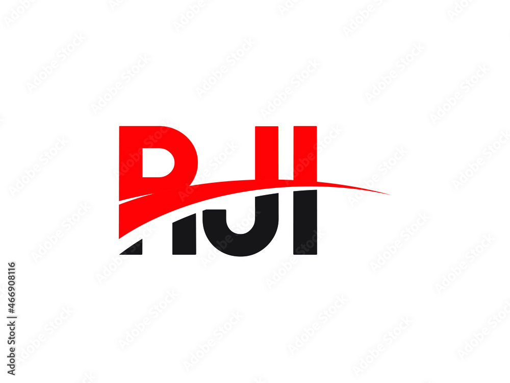 RJI Letter Initial Logo Design Vector Illustration RJI Letter Initial Logo Design Vector Illustration