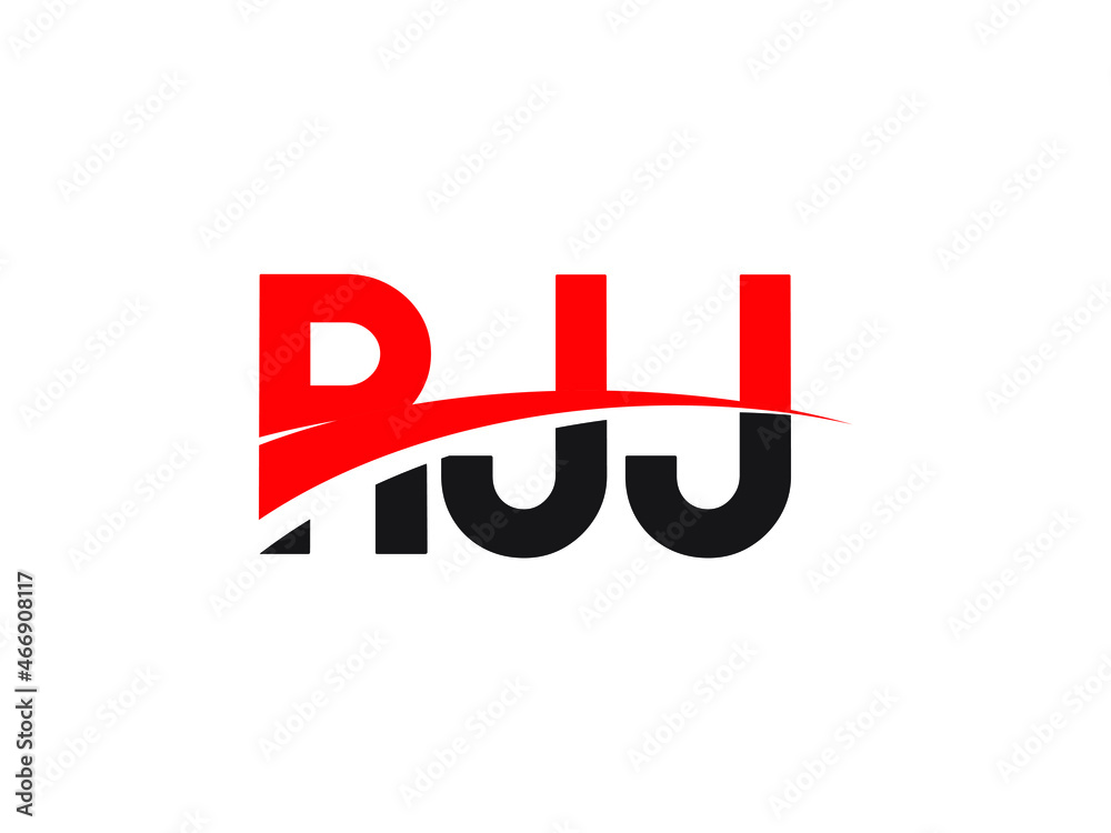 RJJ Letter Initial Logo Design Vector Illustration RJJ Letter Initial Logo Design Vector Illustration